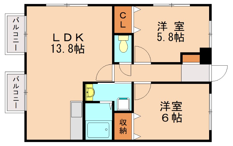 部屋写真
