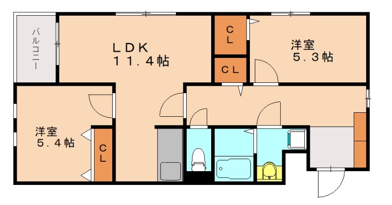 部屋写真
