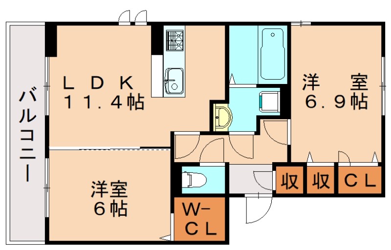 部屋写真