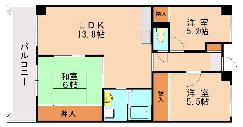 部屋写真
