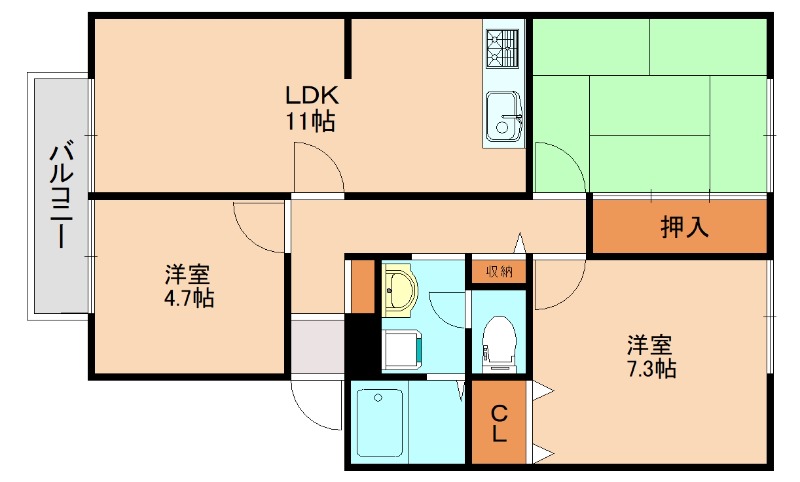 部屋写真