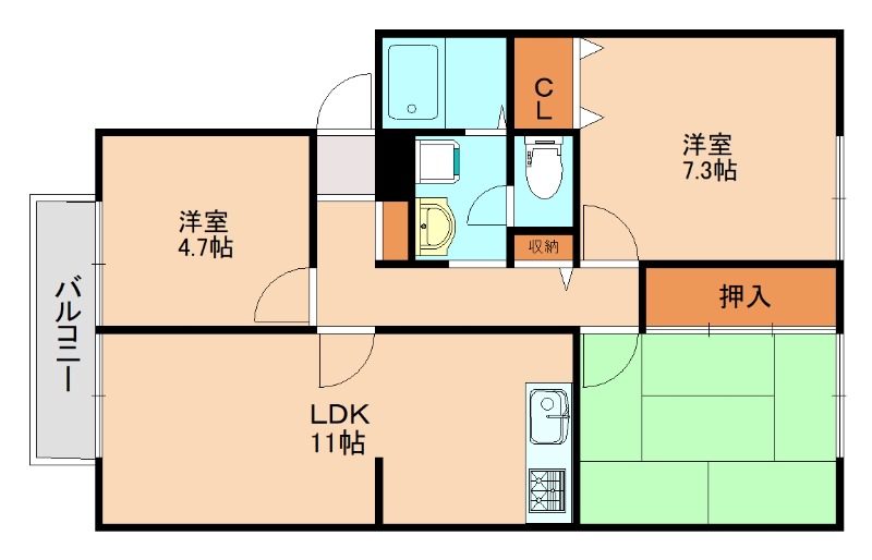 部屋写真