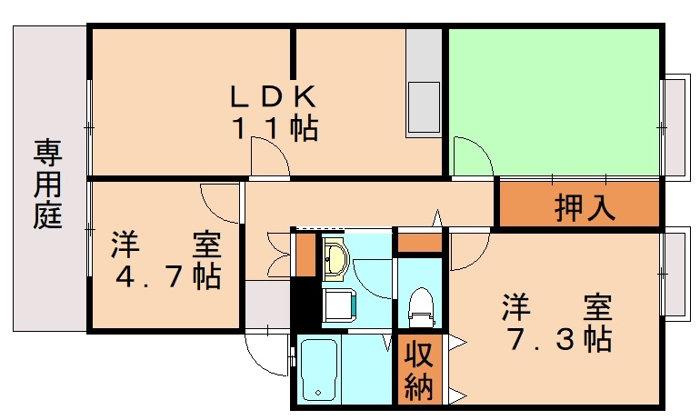 部屋写真