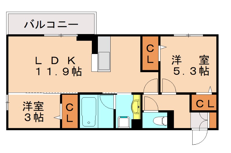 部屋写真