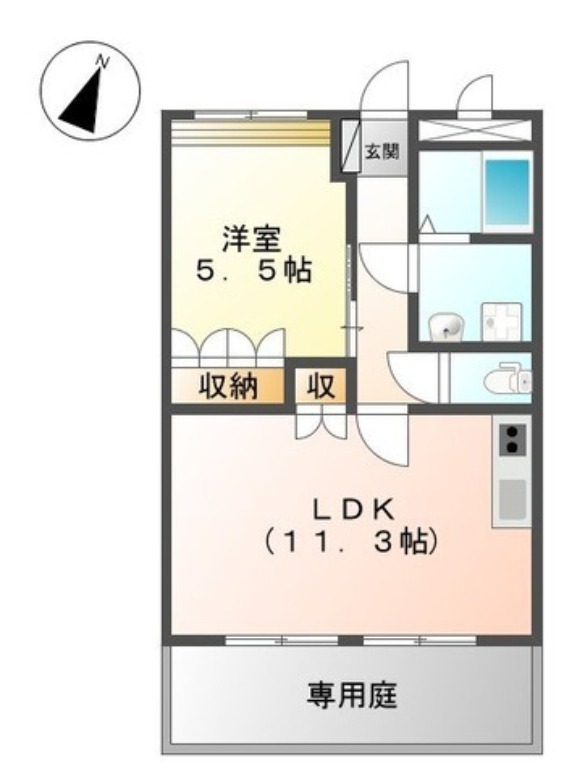 部屋写真
