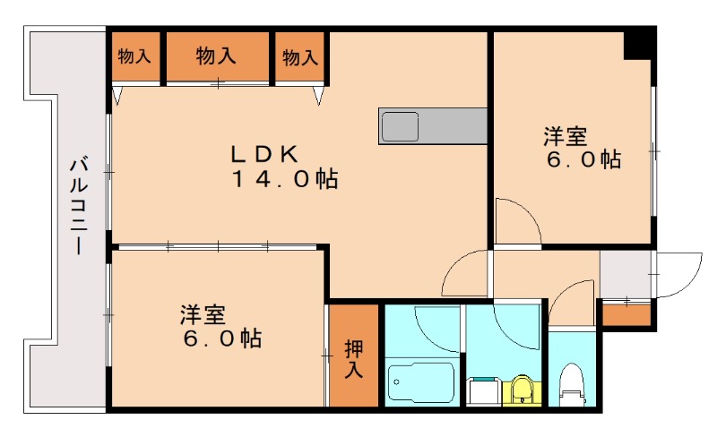 部屋写真