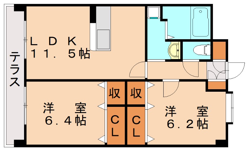 部屋写真