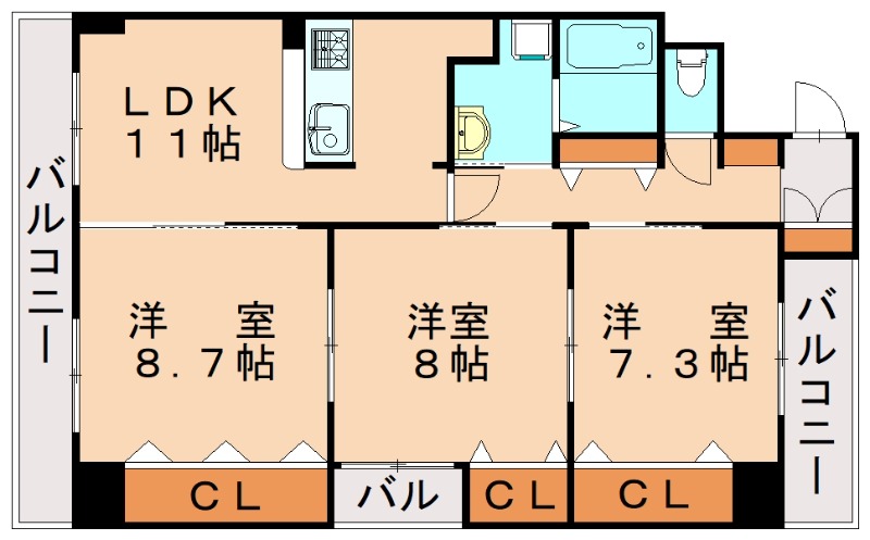 部屋写真