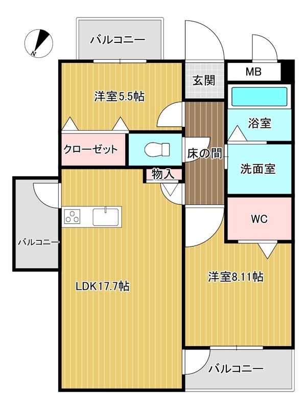 部屋写真