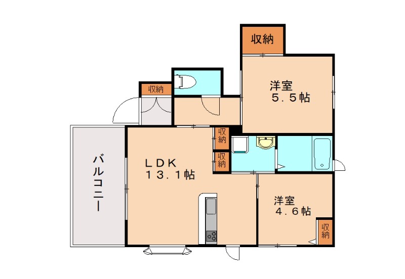 部屋写真