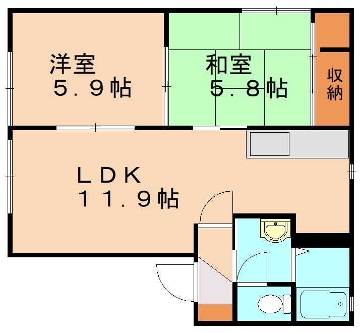 部屋写真