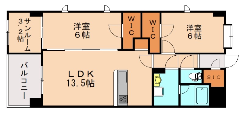 部屋写真