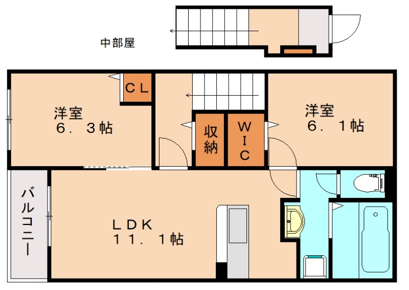 部屋写真