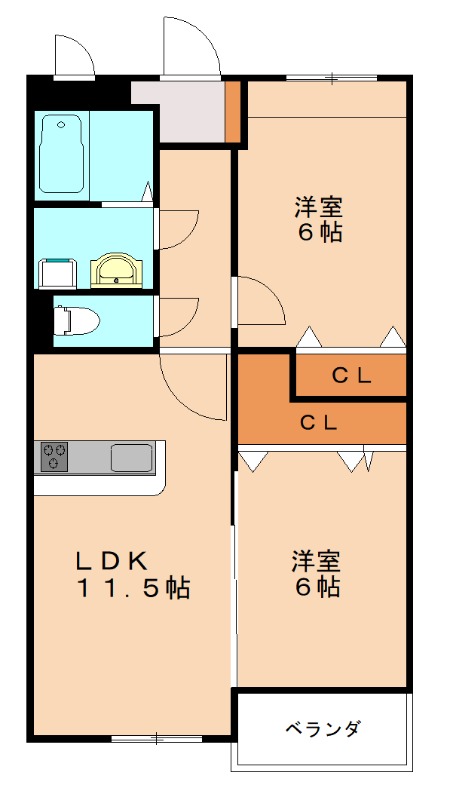 部屋写真