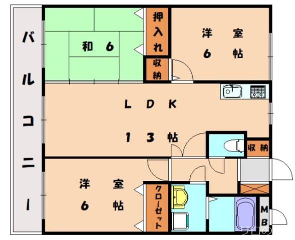 部屋写真