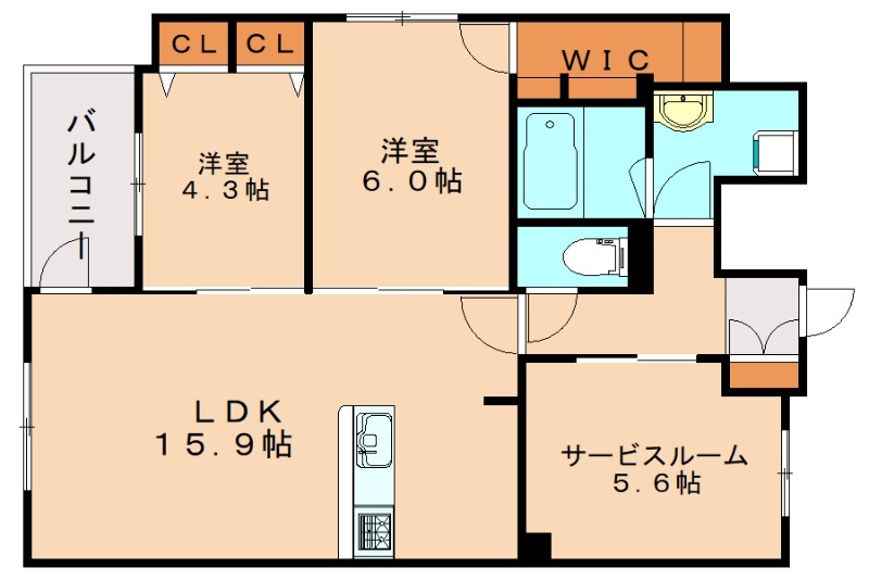 部屋写真