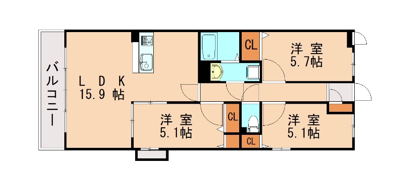 部屋写真