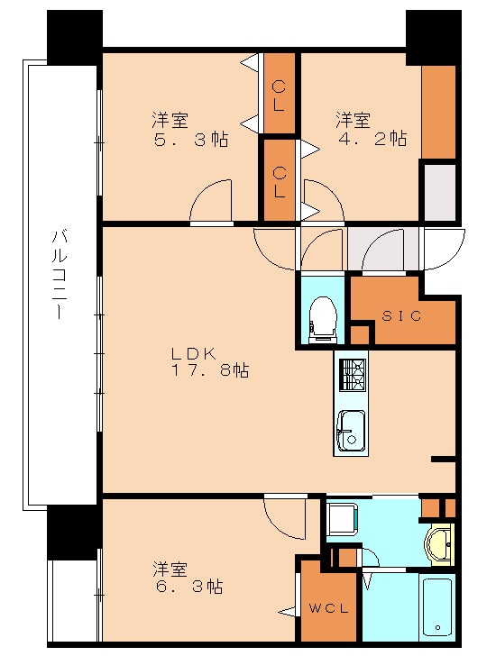 部屋写真