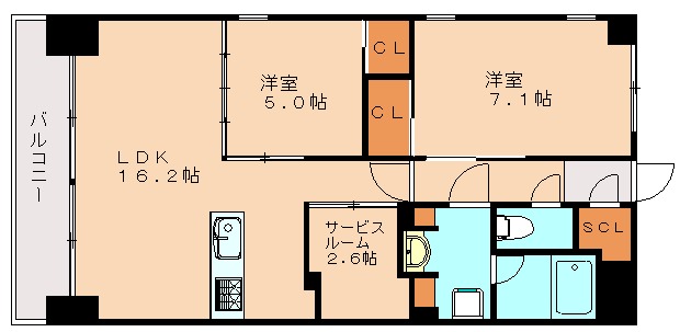 部屋写真