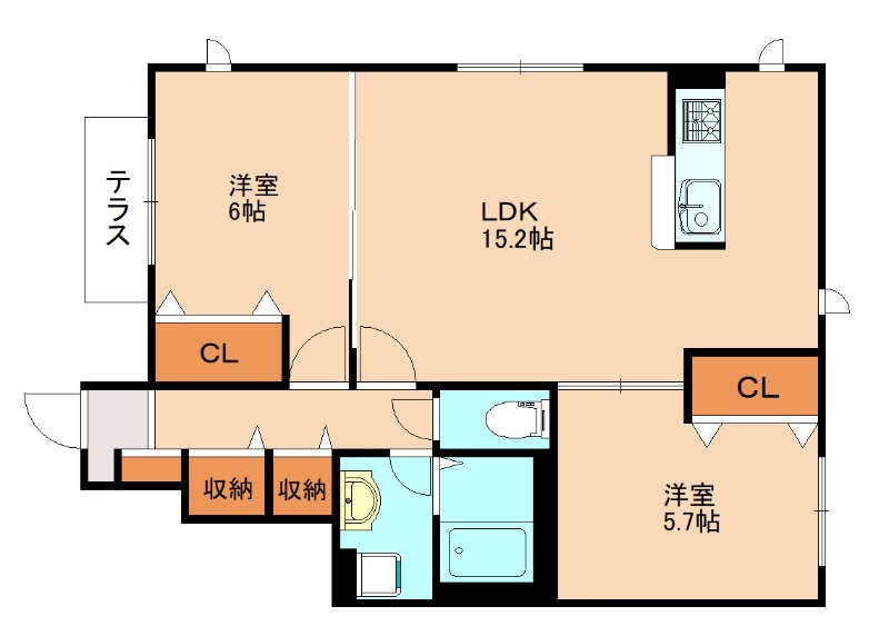 部屋写真