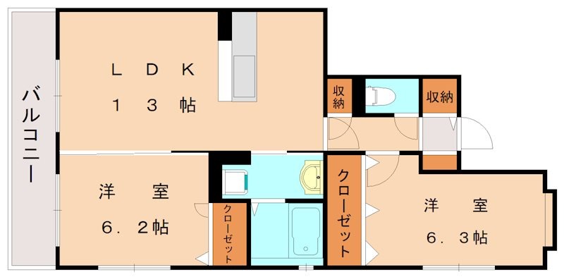 部屋写真