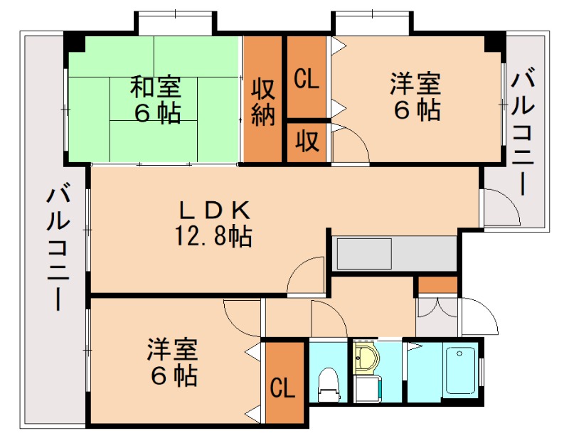 部屋写真