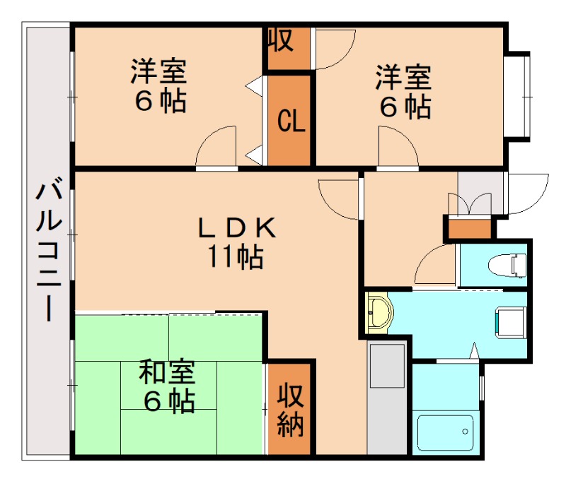 部屋写真