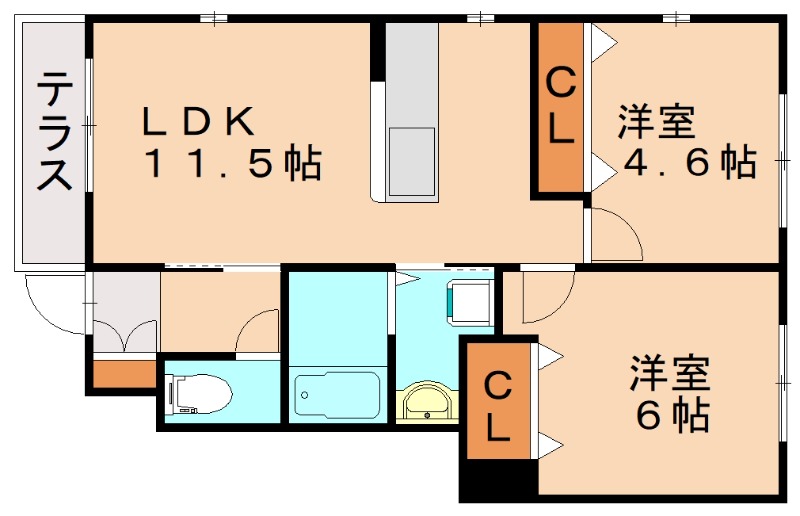 部屋写真