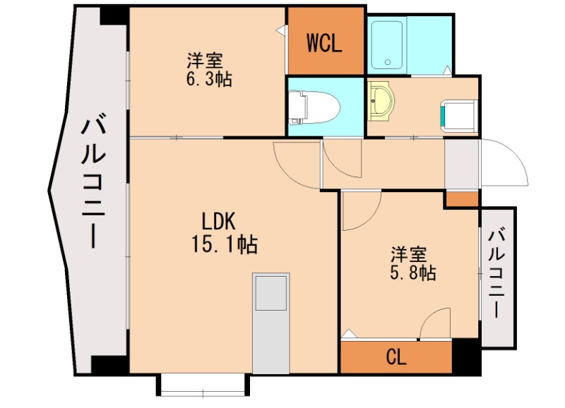 部屋写真
