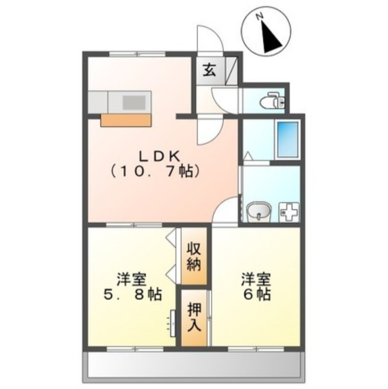 部屋写真