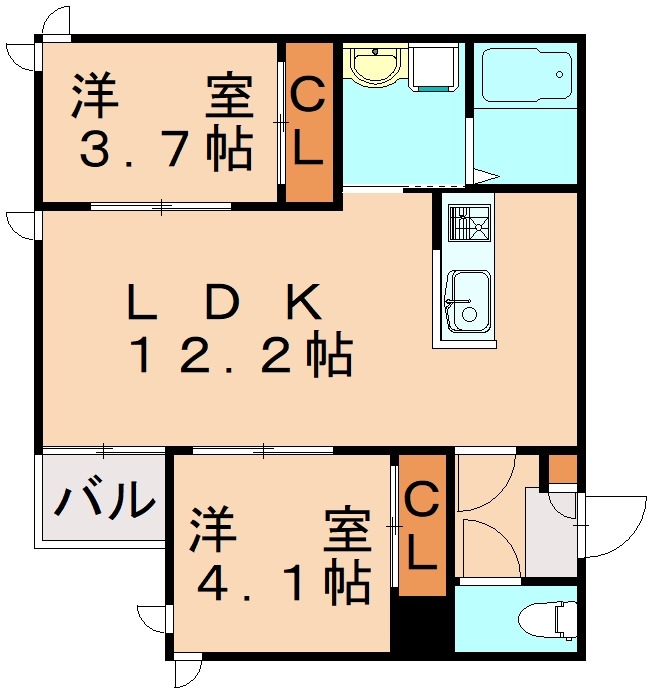 部屋写真