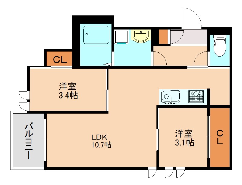 部屋写真
