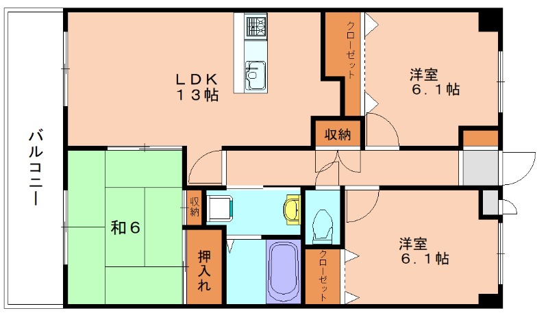 部屋写真