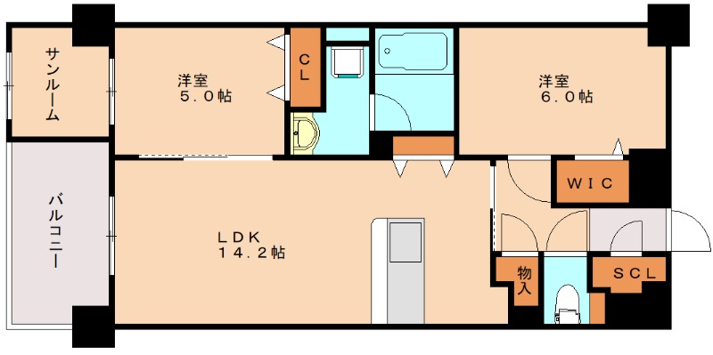 部屋写真