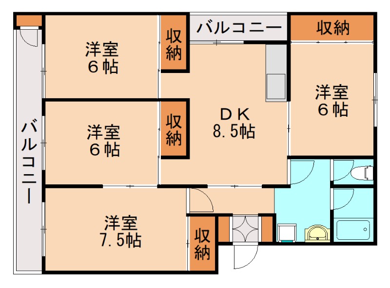 部屋写真