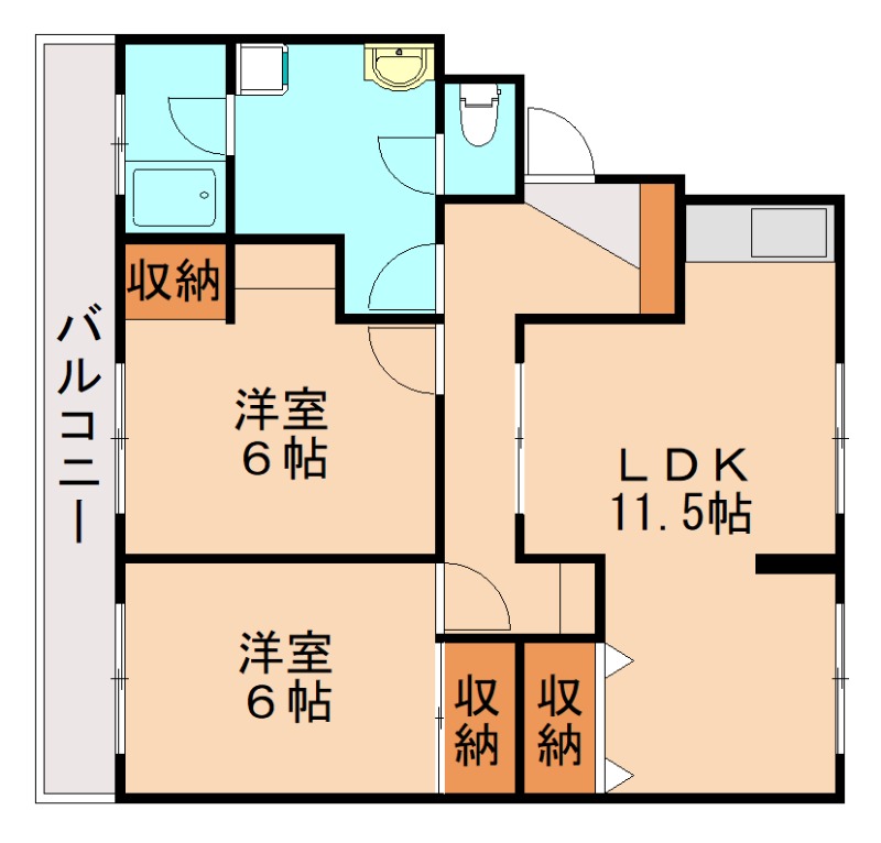部屋写真
