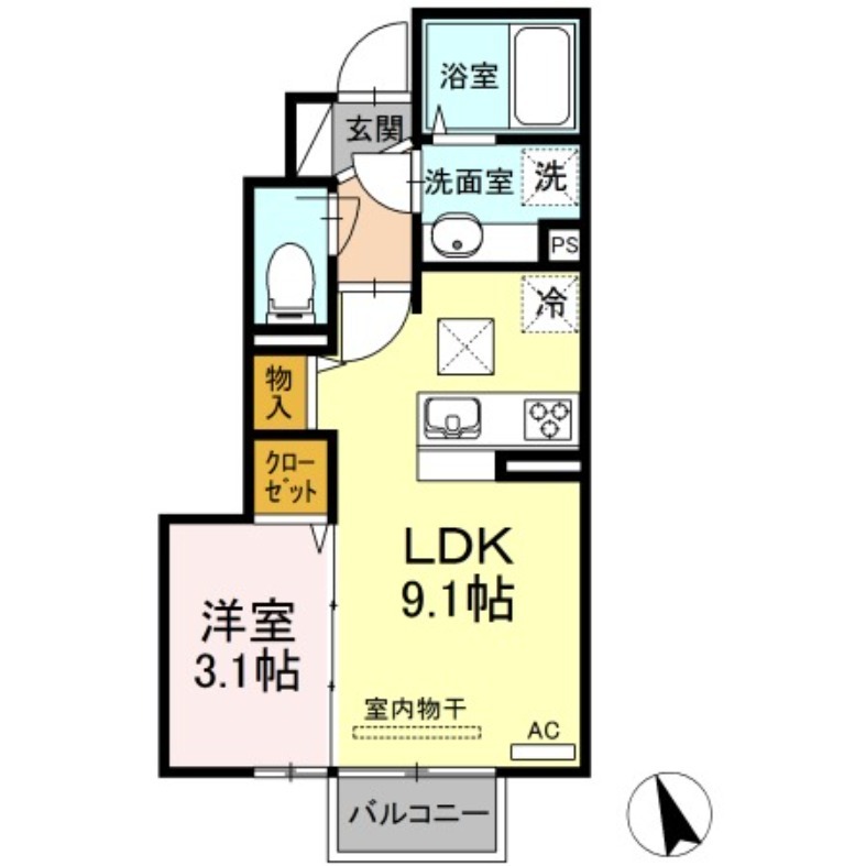 部屋写真