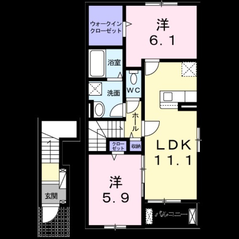 部屋写真