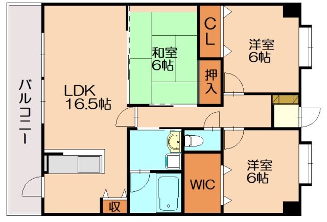 部屋写真
