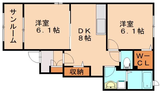 部屋写真