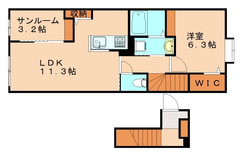 部屋写真