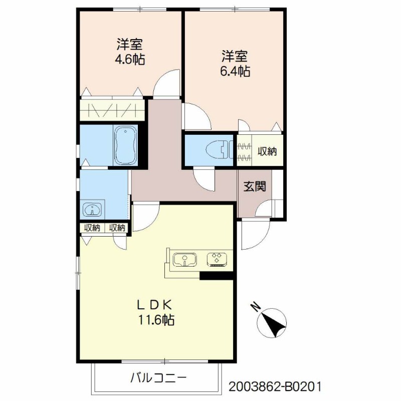 部屋写真