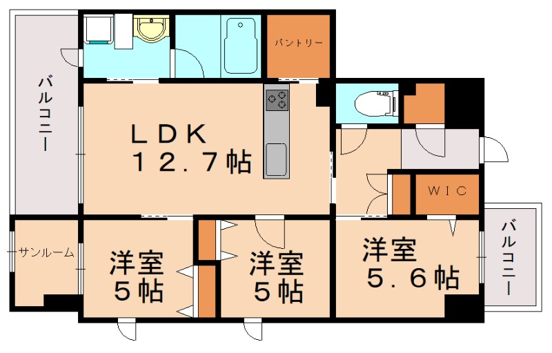 部屋写真