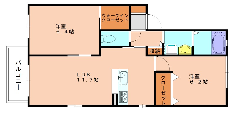 部屋写真