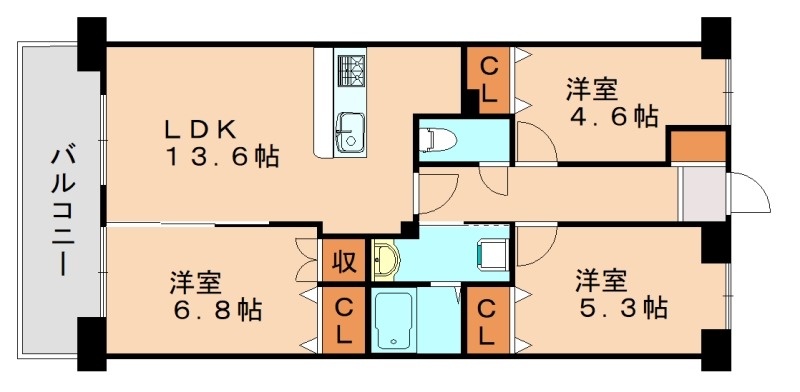 部屋写真