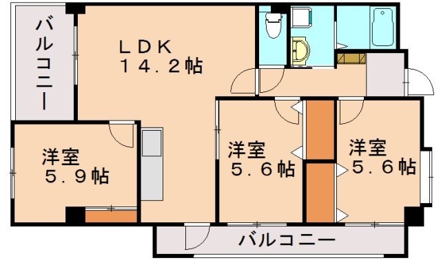 部屋写真