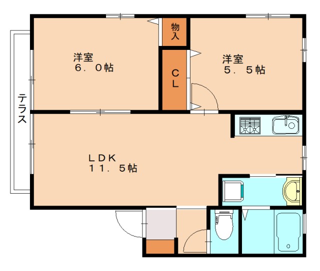 部屋写真