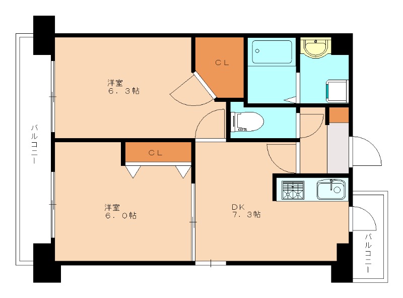 部屋写真