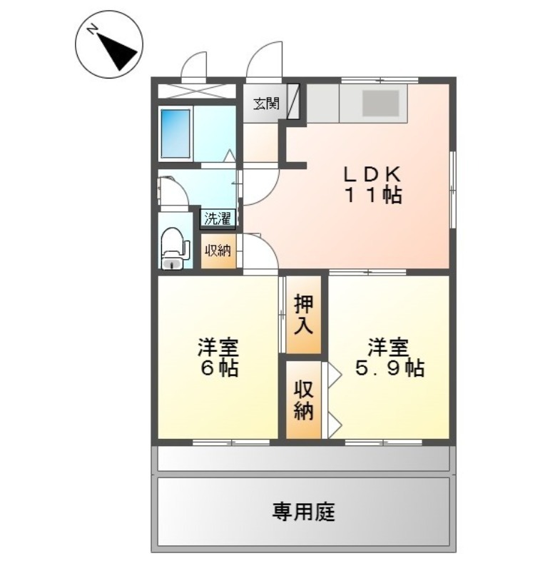部屋写真