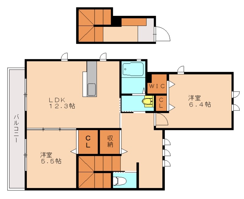 部屋写真